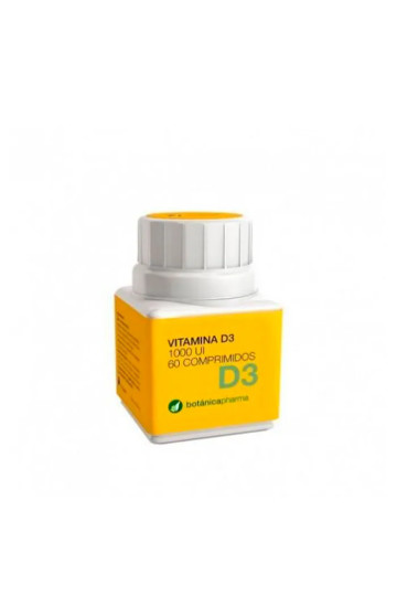 Botánicapharma Vitamin D3 60 Tablets 