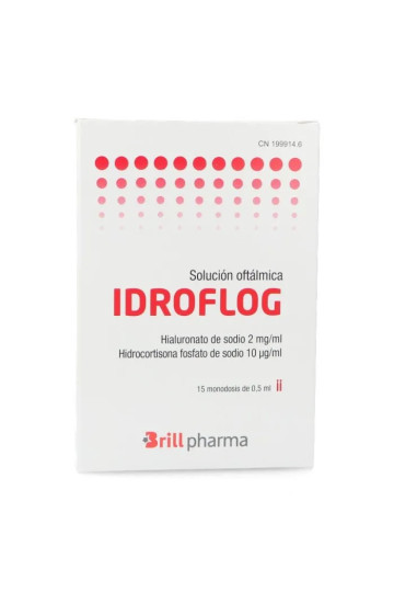 Brill Pharma Idroflog Ophthalmic Solution 15 Single Doses