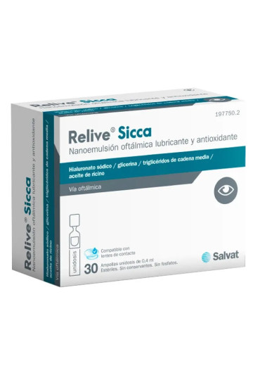 Relive Sicca 30 Blíster