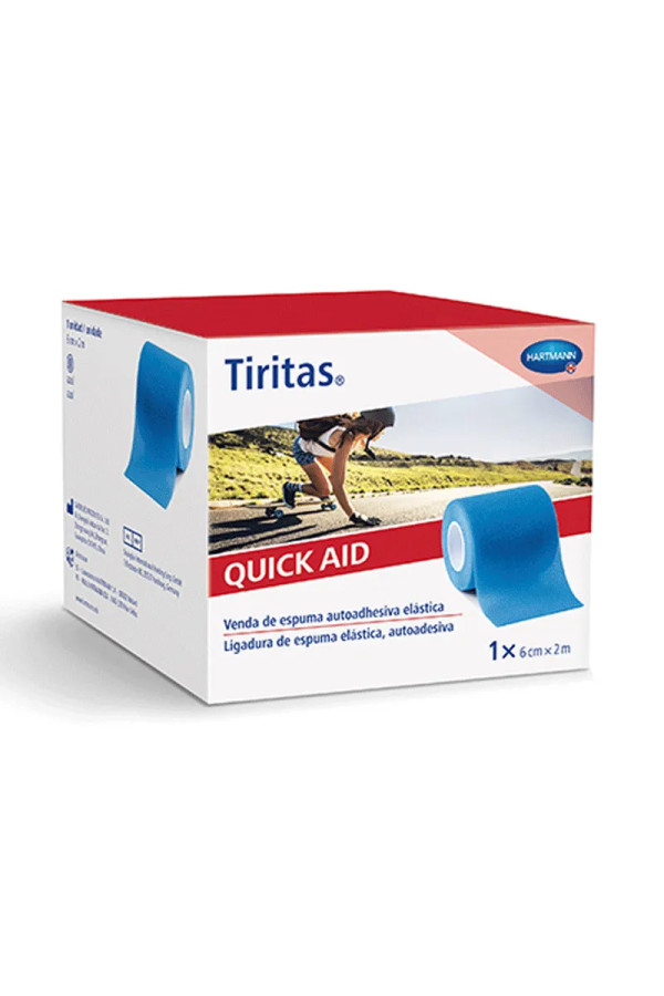 Quick Aid Plasters 6cm x 2m Blue