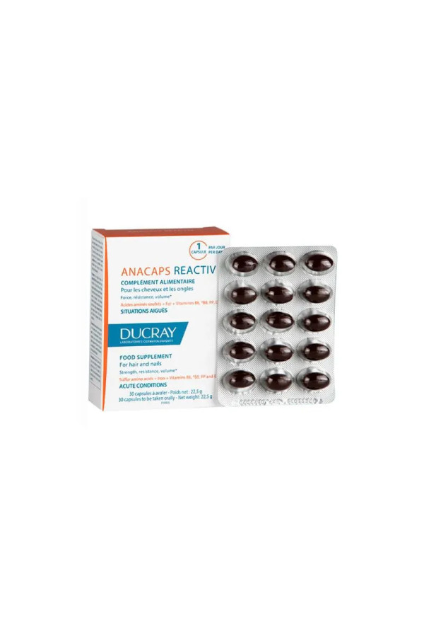 Ducray Anacaps Reactiv 30 Capsules
