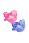Chicco  Physio Soft Pacifier Pink 12m+ 2 Units 