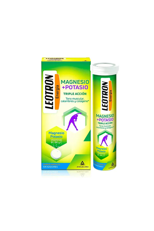 Leotron Magnesium+ Potassium 54 Comprimidos 