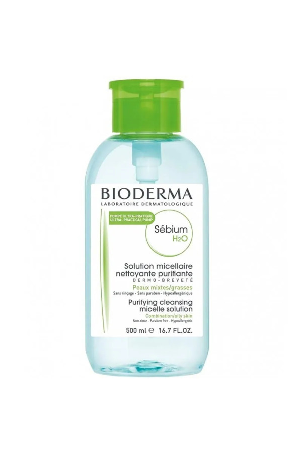 Bioderma Sebium H2O Reverse Pump 500ml