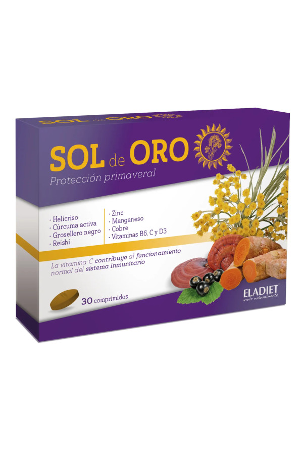 Eladiet Sol De Oro 30 Comp
