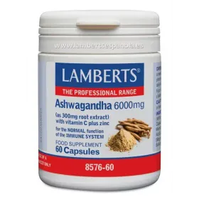 Lamberts Ashwagandha 6000 Mg 60 Cap