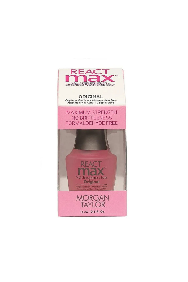 Morgan Taylor React Max Original Nail Strengthener Base 15ml