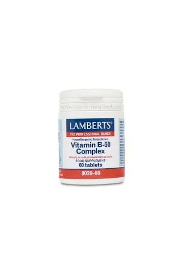Lamberts Vit B 50 Complex 60 Tabs