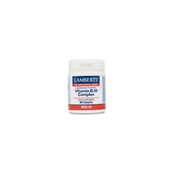 Lamberts Vit B 50 Complex 60 Tabs