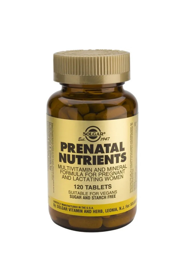 Solgar Prenatal Nutrients 120 Tablets
