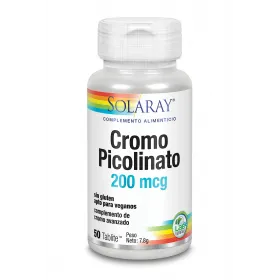Solaray Chromium Picolinate 50 Tabletas