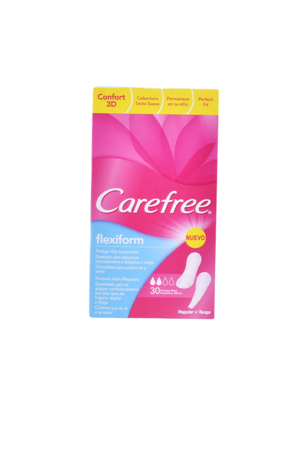Carefree Flexiform Pantyliners 30 Units