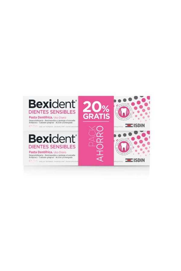 Isdin Duo Bexident Teeth Sensi Paste 2X75ml