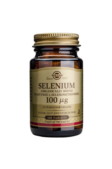 Solgar Selenium 100µg 100 Tablets