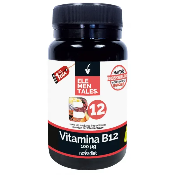 Novadiet Vitamina B12 100 Mcg 120 Comp