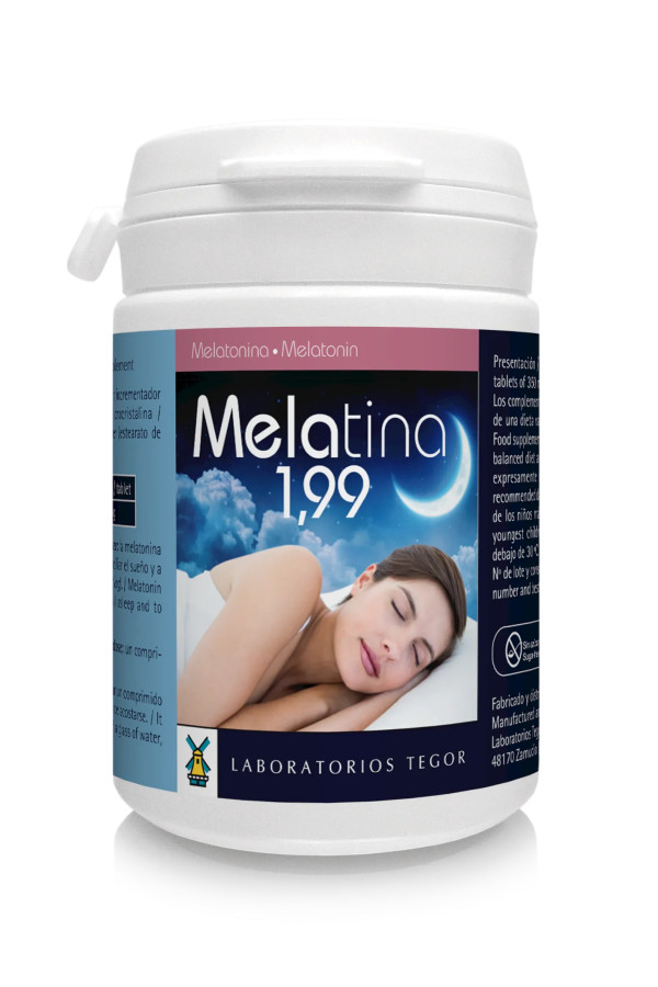Tegor Melatina 1,99 60 Comprimidos