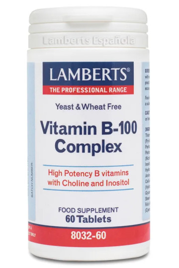Lamberts Vitamina B-100 Complex 60 Tabs