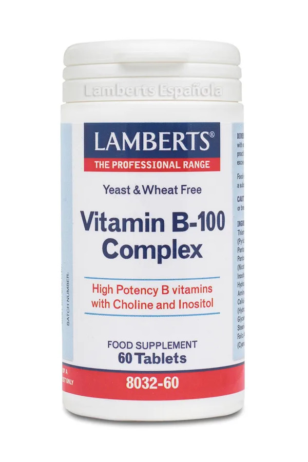 Lamberts Vitamina B-100 Complex 60 Tabs