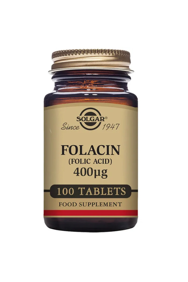 Solgar Folacin 400mg 100 Tablets