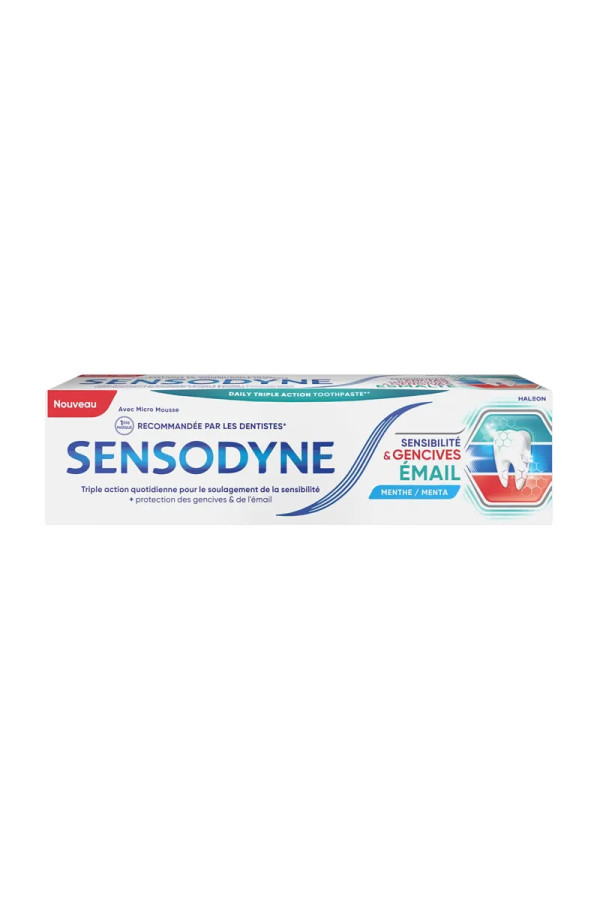 Sensodyne Mint Sensitivity And Gum Toothpaste 75ml