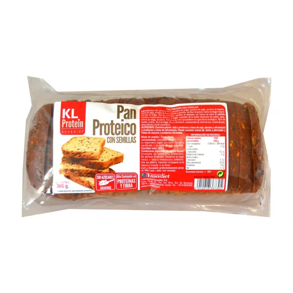 Ynsadiet Pan Proteico Con Semillas Kl Protein