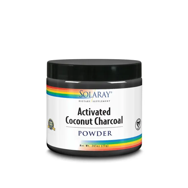Solaray Charcoal Coconut Activated 150g