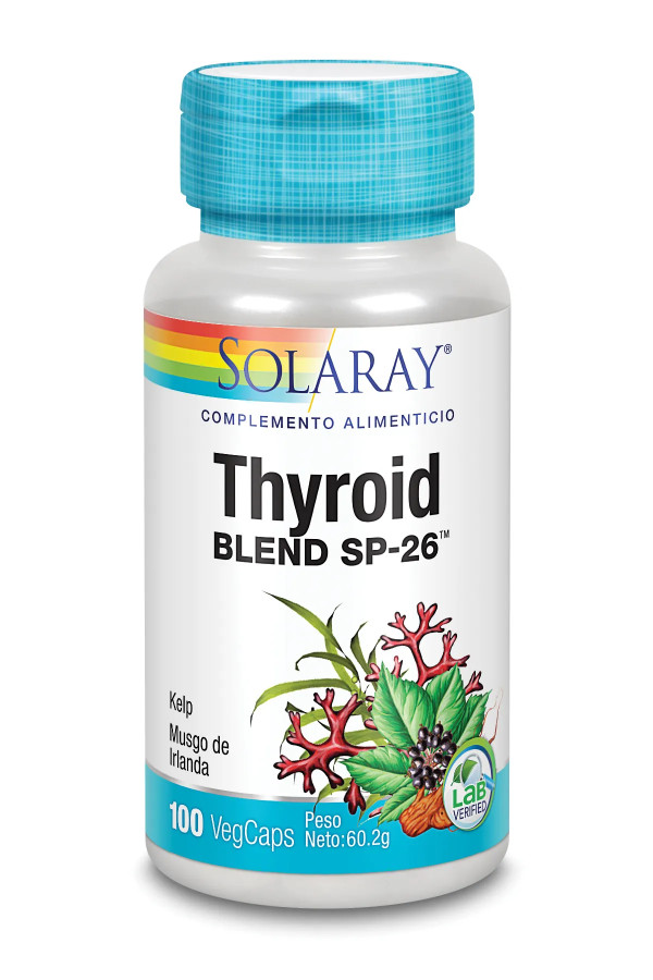 Solaray Thyroid Blend 100 Caps