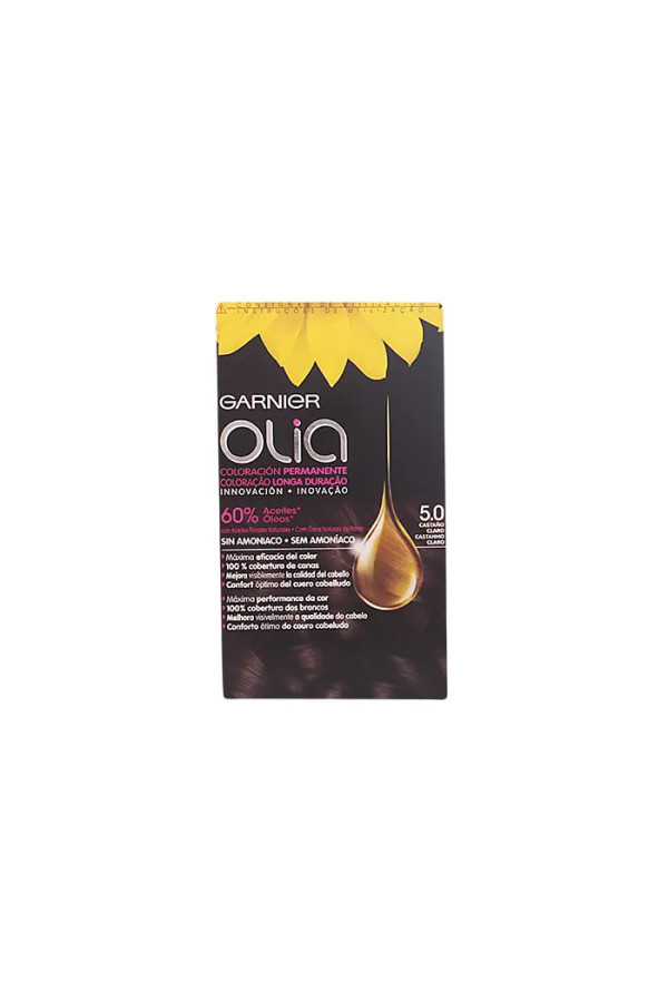 Garnier Olia Permanent Coloring 5,0 Light Brown