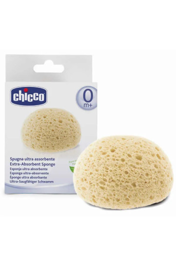 Chicco Extra-Absorbent Sponge 0M+ 