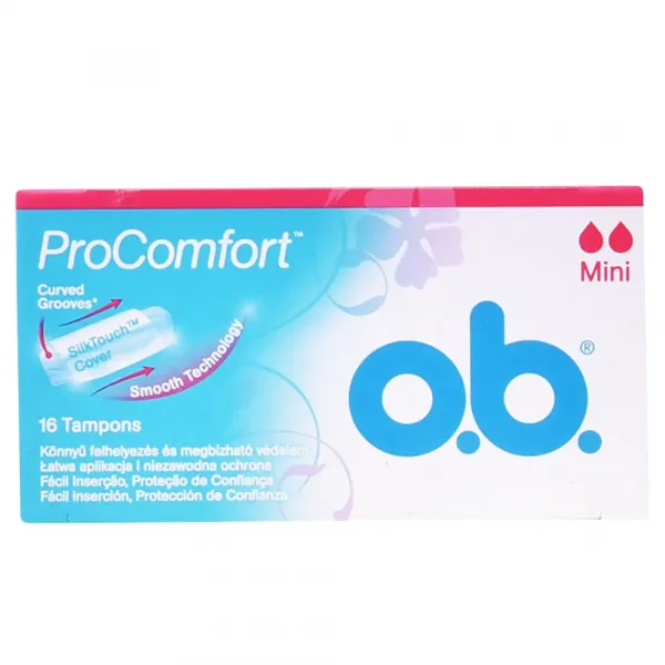 O.B. Pro Comfort Tampons Mini 16 Units