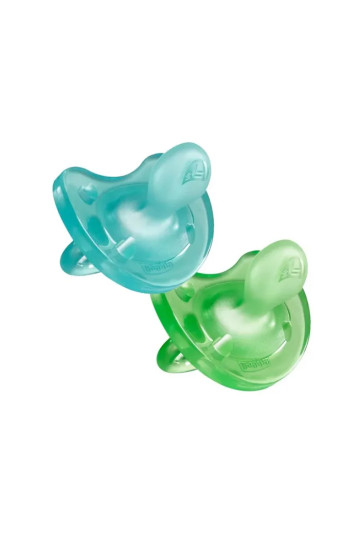 Chicco Physio Soft Pacifier 6-12m 2 Units