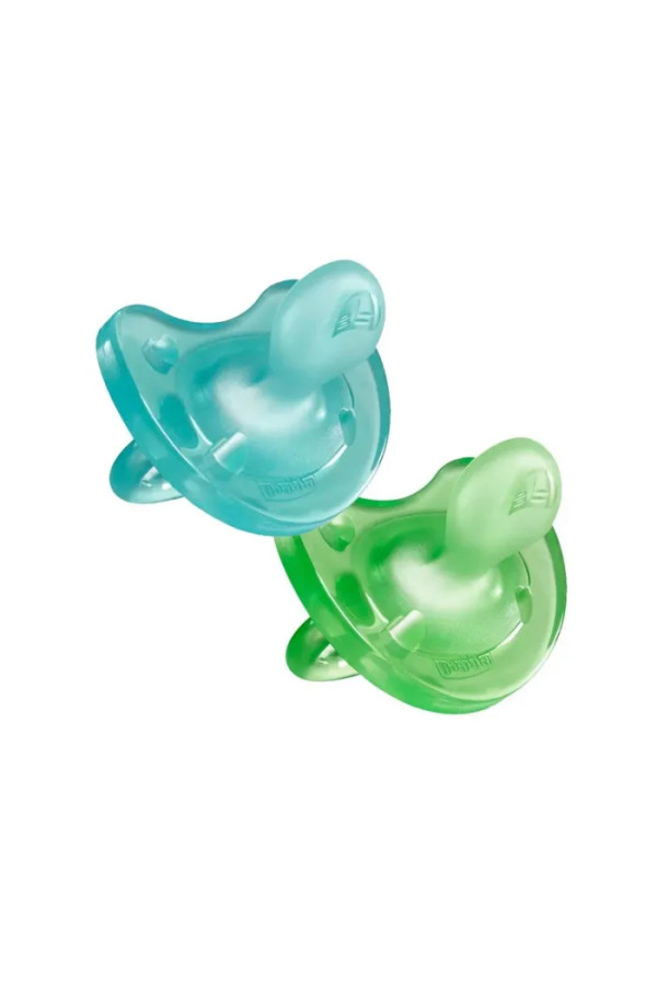 Chicco Physio Soft Pacifier 6-12m 2 Units