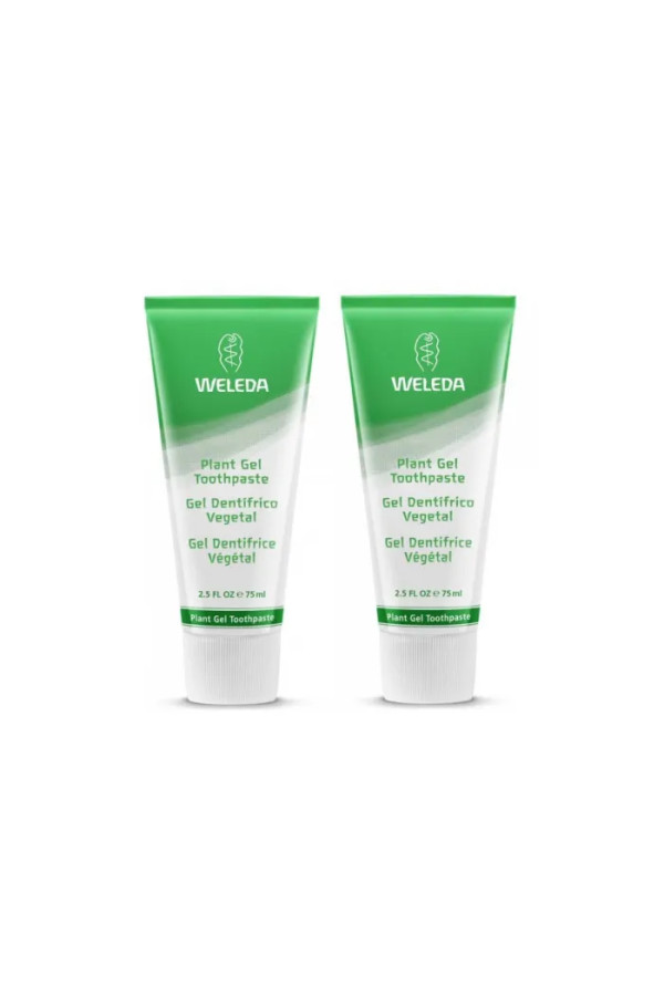 Weleda Plant Gel Toothpaste 2x75ml