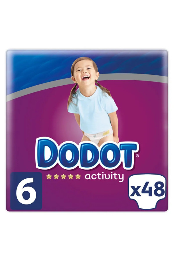 Dodot Protection Plus Activity T-6  48 Units 