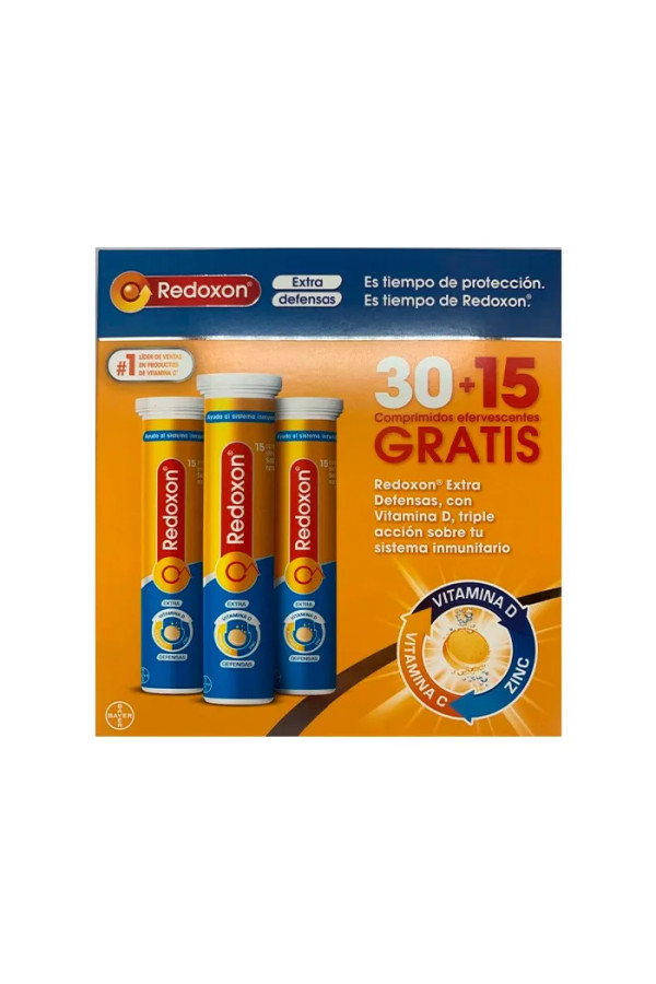 Redoxon Extra Defenses 30+15  Effervescent Tablets
