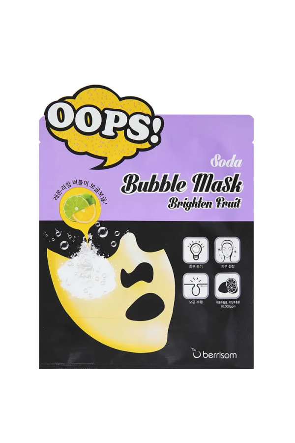 Berrisom Bubble Mask Brighten Fruit 18ml