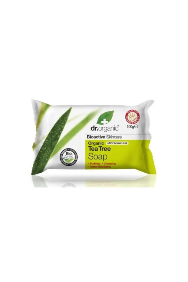 Dr Organic Tea Tree Soap 100ml