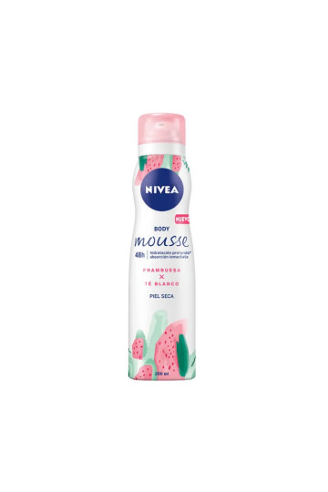 Nivea Body Mousse Deep Hydration Raspberry & White Tea 200ml