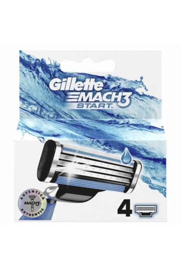 Gillette Mach3 Start Refill 4 Units