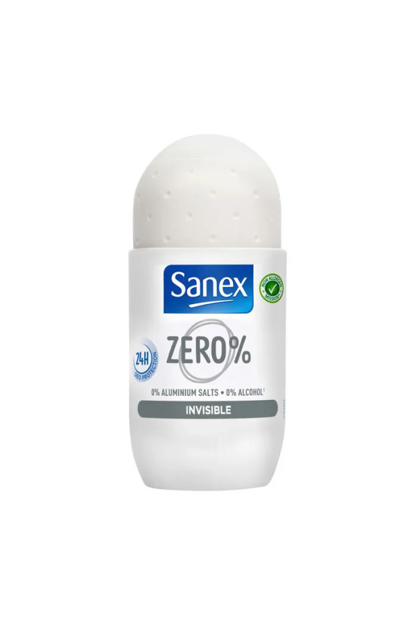 Sanex Zero Deodorant Invisible Roll On 50ml