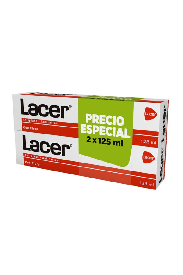 Lacer Toothpaste 2x125ml