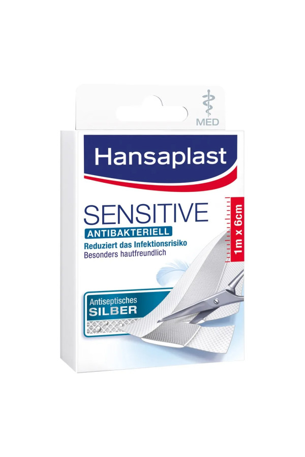 Hansaplast Med Sensitive 1mx6cm 1pc