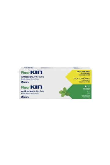 Kin Fluor Mint Toothpaste 125mlx2