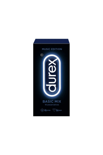 Durex Music Edition Basic Mix 10 Pcs