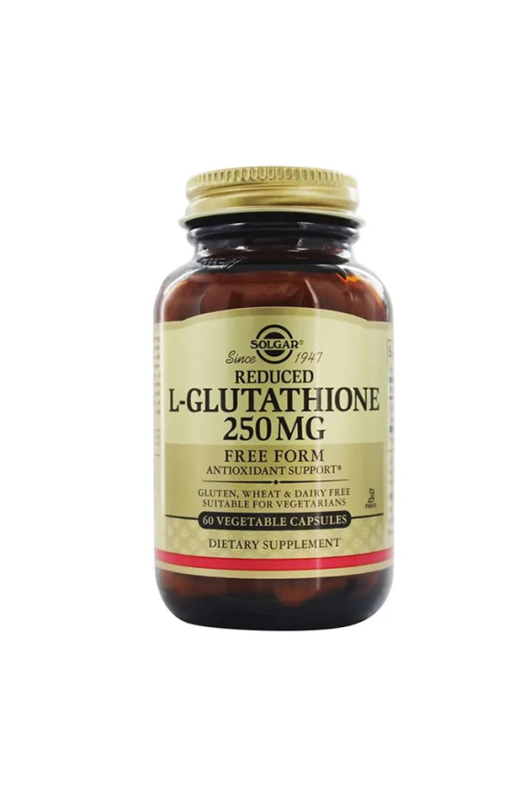 Solgar L-Glutation 250mg 60 Capsules