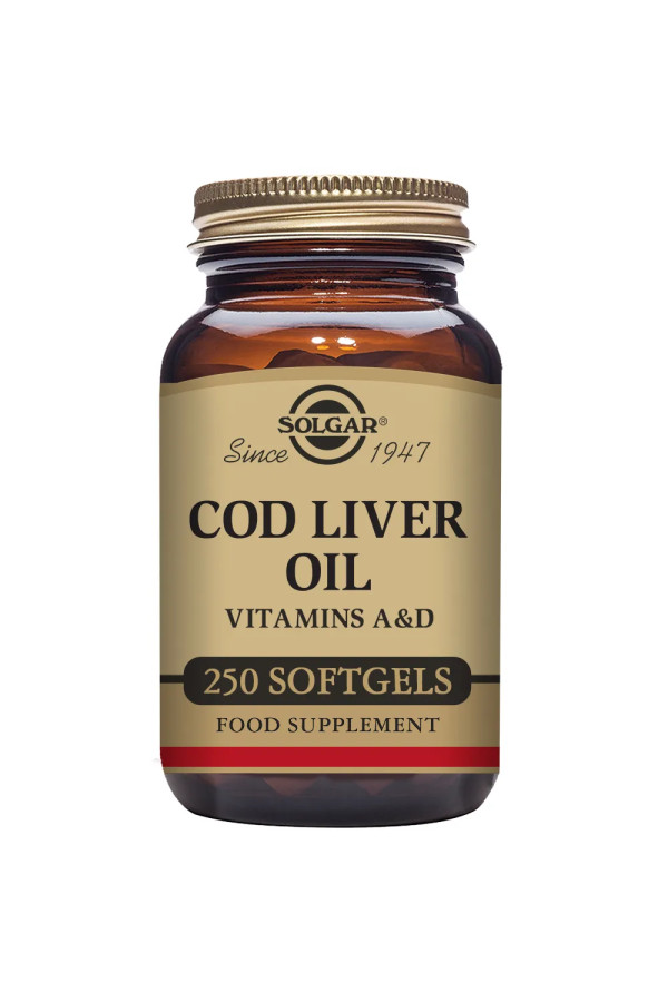 Solgar Cod Liver Oil 250 Capsules
