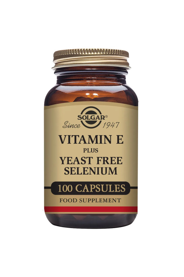 Solgar Vitamin E With Selenium 100 Capsules