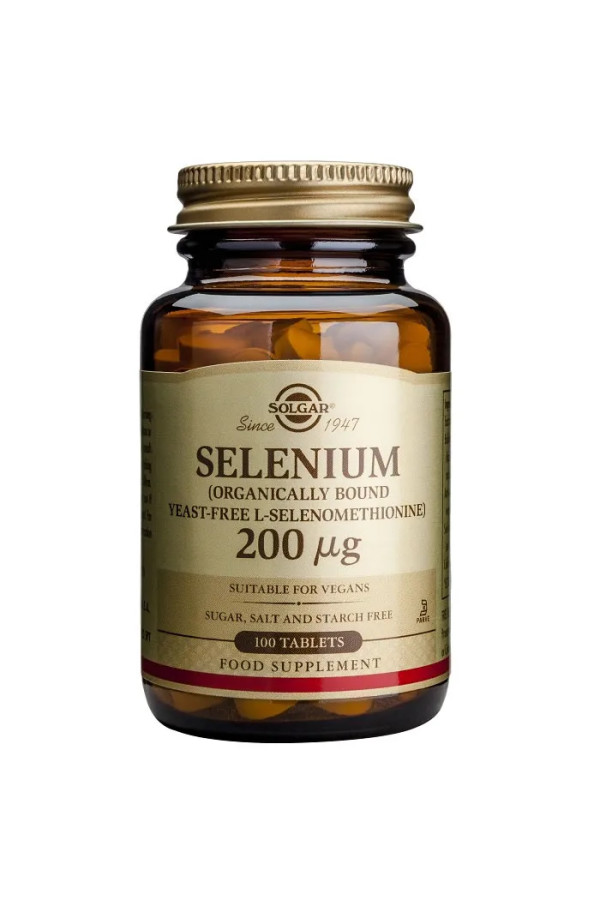 Solgar Selenium 200µg 50 Tablets