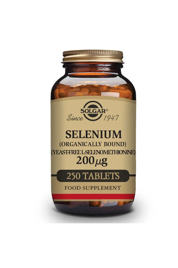 Solgar Selenium 200µg 250 Tablets