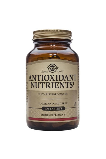 Solgar Nutrients Antioxidants 100 Tablets